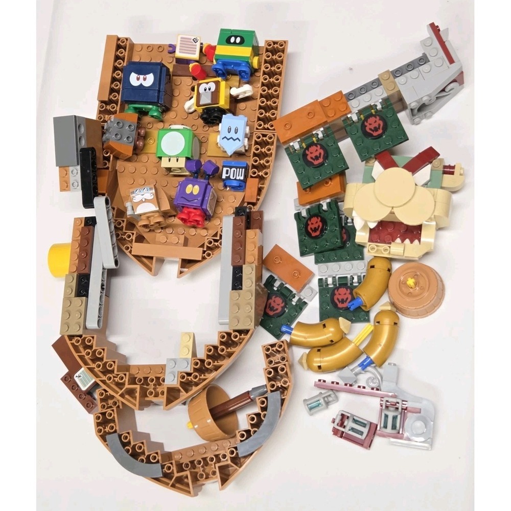 LEGO Super Mario: Bowser's Airship Expansion Set (71391) INCOMPLETE PARTS PLUS